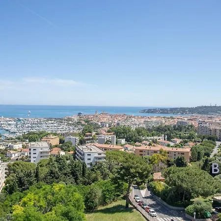 Smart Flat In Sea View Ac Parking And Pool Antibes