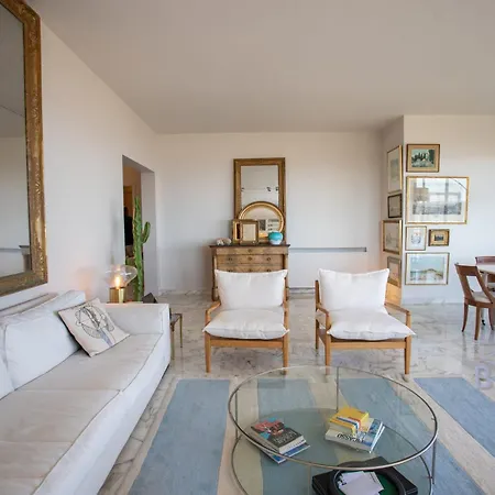 Smart Flat In Sea View Ac Parking And Pool Apartment Antibes
