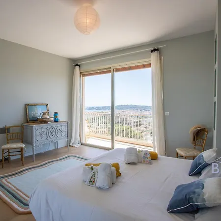 Smart Flat In Sea View Ac Parking And Pool * Antibes