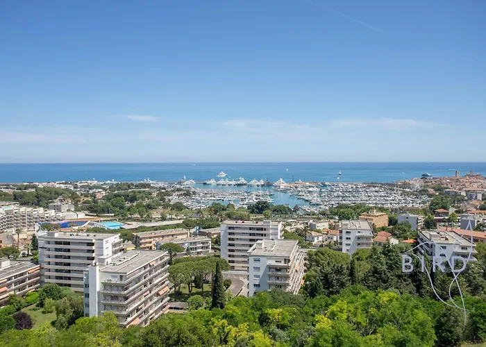 Daire Smart Flat In Sea View Ac Parking And Pool Antibes
